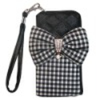 Fashion cotton fabric  mobile pocket