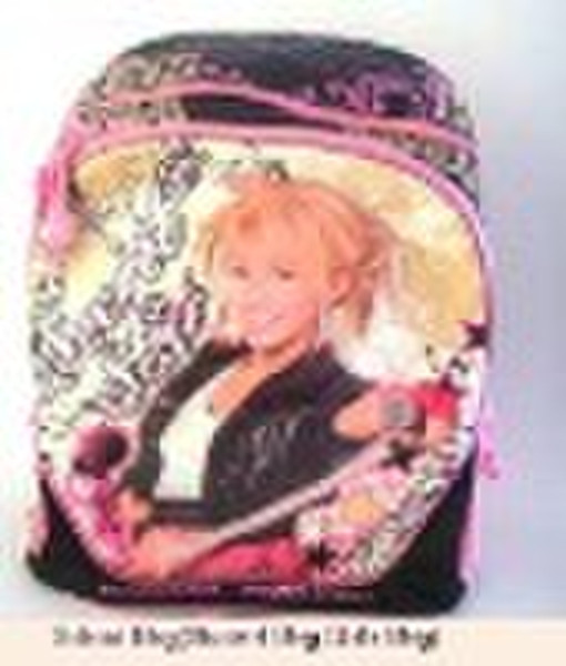 OEM latest Hannah Montana design student bag