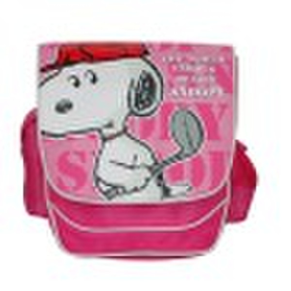 (SN-4081)snoopy pink school backpack