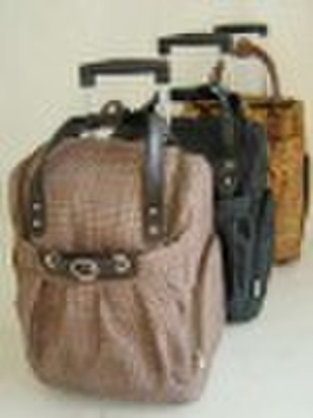 Rolling carry-on trolley bag for travel