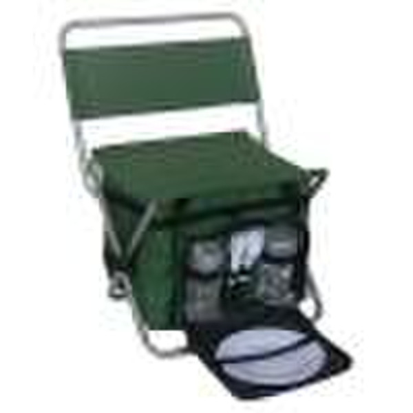 Folding Chair with Cooler (Picnic Set)