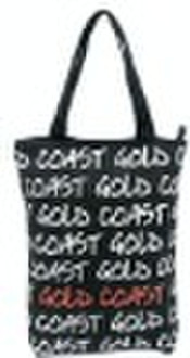 letter printing cavas  bag