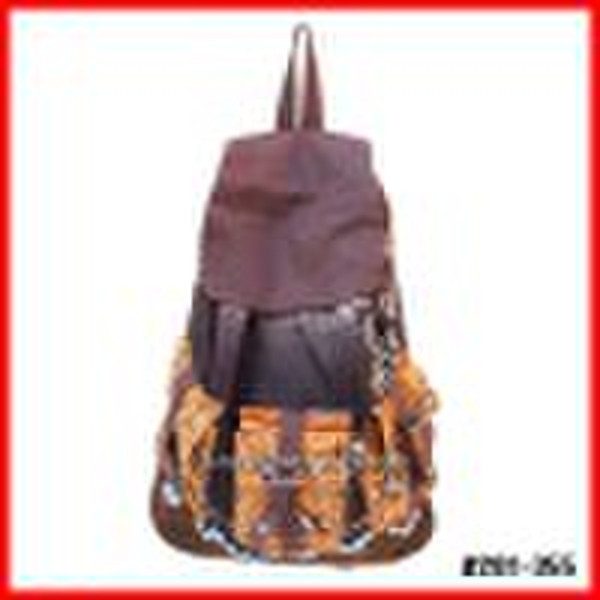 2010 neue arrivel Baumwolle Damen Freizeitrucksack wh