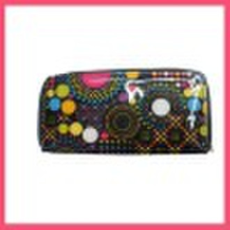 woman fashion wallet with shining