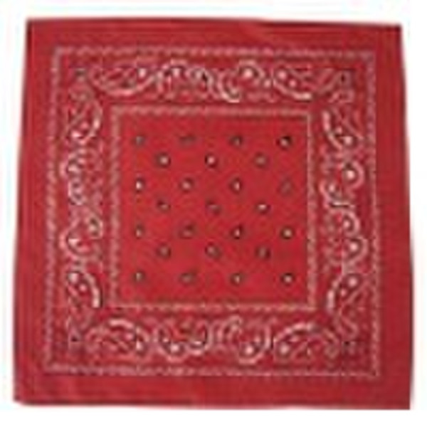 Baumwolle rot paisley Halstuch