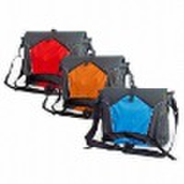 Laptop shoulder messenger bag