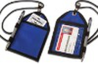 Trade show badge holder