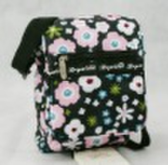 beautiful small printed leisure shoulder bag