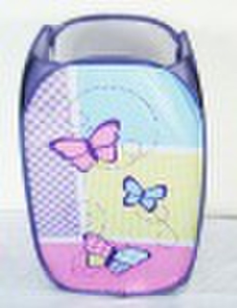 Pop up laundry basket