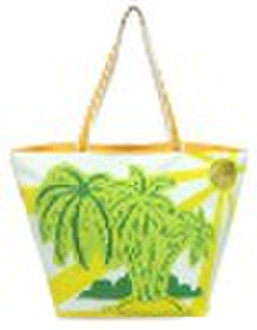 general of four season beautiful flower beach bag