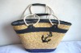 fashion love match wheat straw handbag