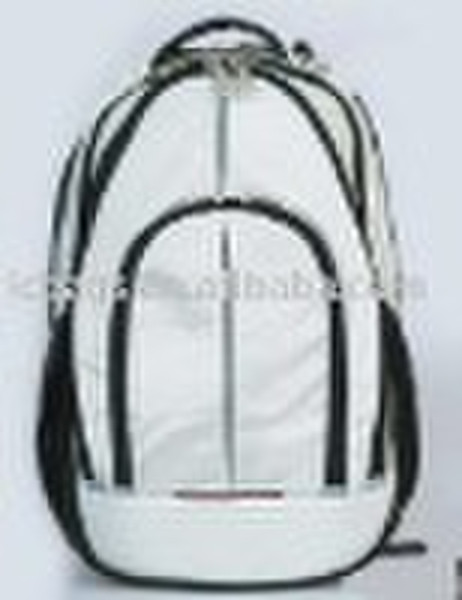 600D white backpack bag