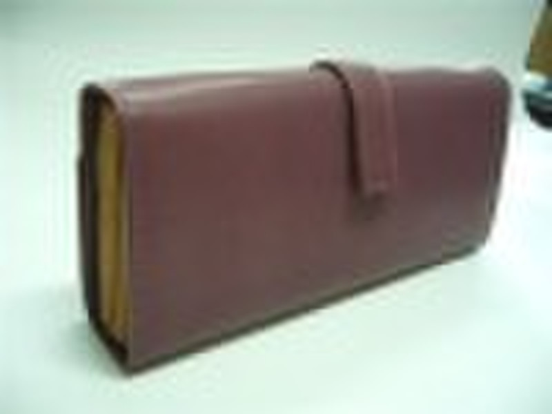 Ladies' multifunction long leather wallet