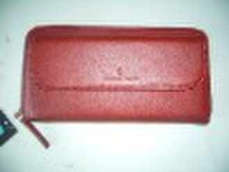 lady fashion pu zipper wallet