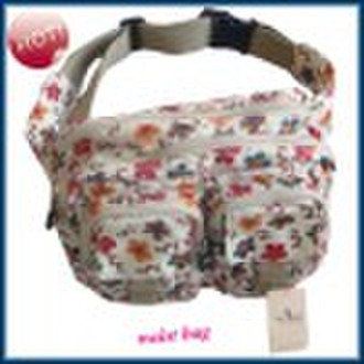 flower print waist bag