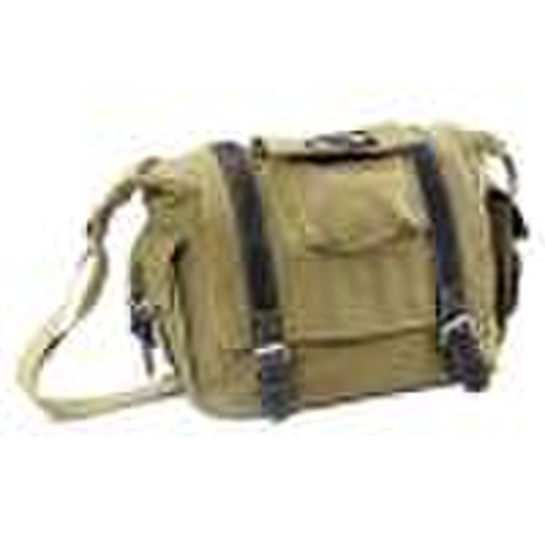 Washed Canvas Shoulder Bag