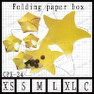 candy star card paper box