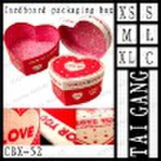 heart glitter Papier Geschenk-Box