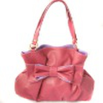 pink ladie's handbag
