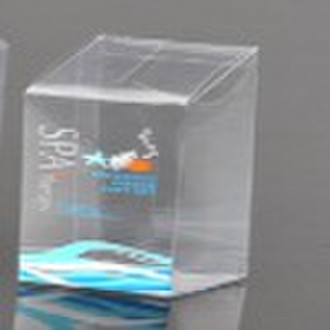 Plastic Clear PVC folded Box