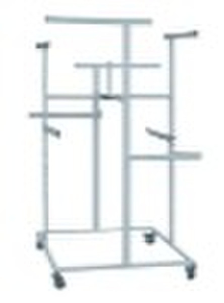 Square type adult clothes racking