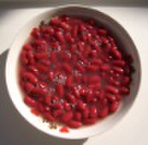red kidney beans in brine