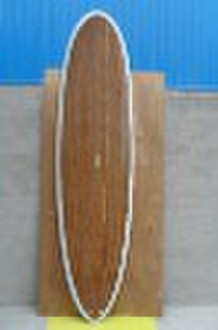 Bamboo veneer paddle board