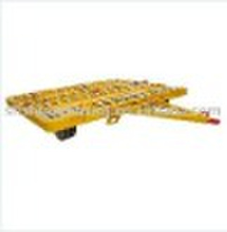 7T container loading trailer, convenient and effic