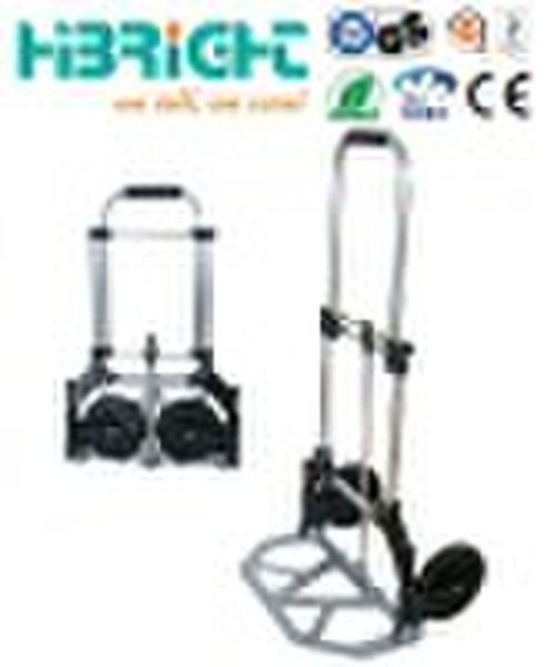 folded luggage carts