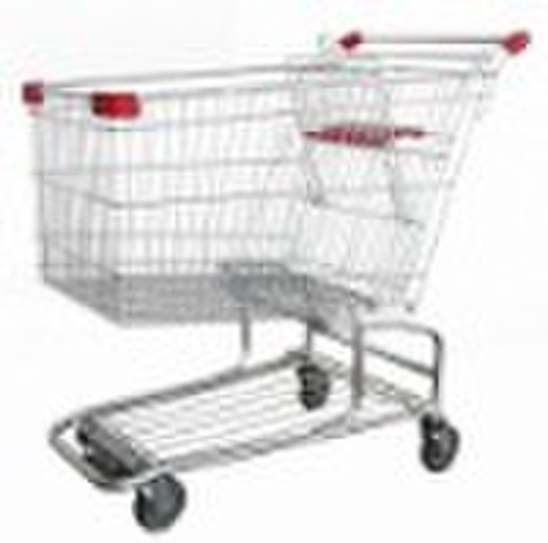 American Supermarket Shopping Trolley Cart
