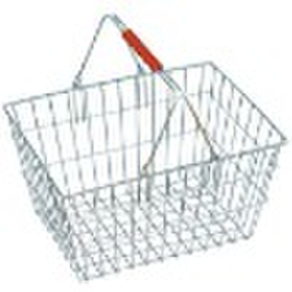 Wire Metal Shopping Basket
