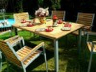 Aluminum wooden furniture