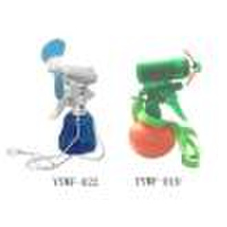 Water Bottle with Spray Fan