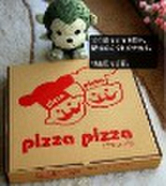 6''corrugate pizza box