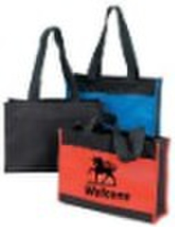 Polyester tote earth friendly shopping bag(MN0134)