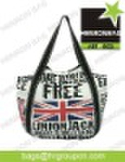 canvas souvenir bags with flag printing