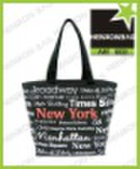 Souvenir bag with cotton canvas material and city