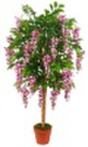 artificial tree, artificial plant, Chinese wistari