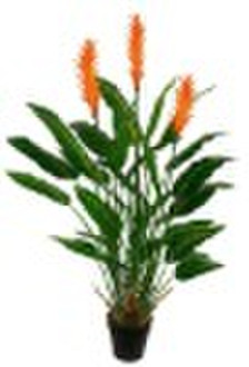 künstlichen Baum, künstliche Pflanze, strelitzia