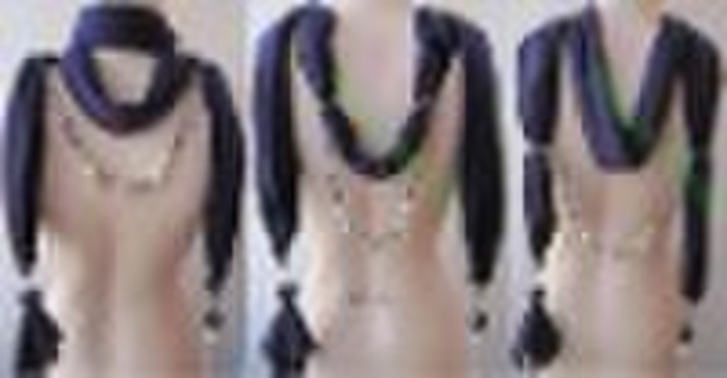 2011 newest hot sale scarf necklace