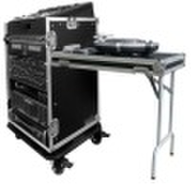 11U SLANT MIXER RACK / 16U VERTICAL RACK SYSTEM W/