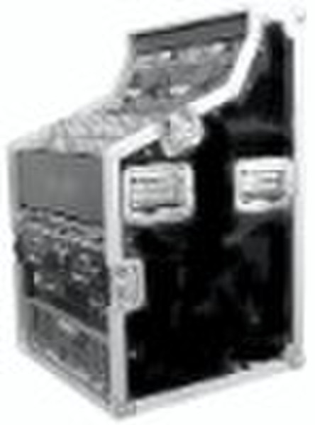 DJ WORK STATION--DUAL CD, CONTROL & 19" M