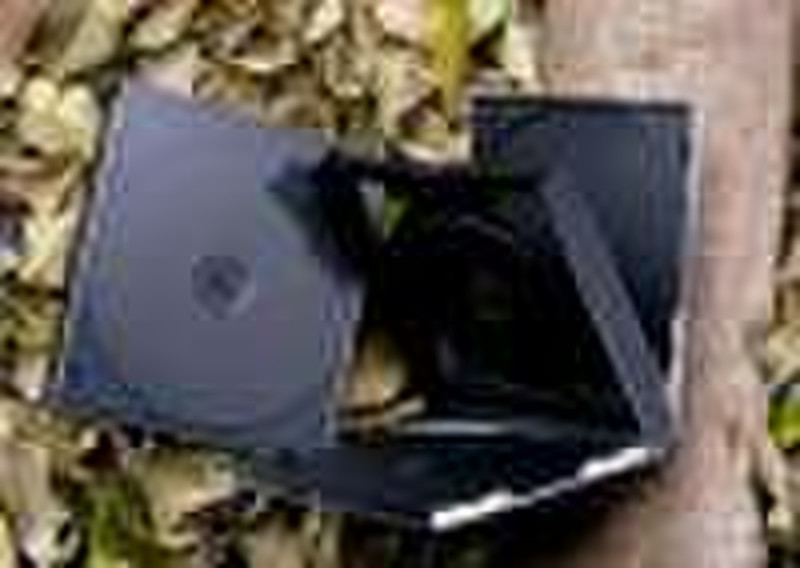 23mm CD Jewel Case (for 4 CD Disks, with Black Tra