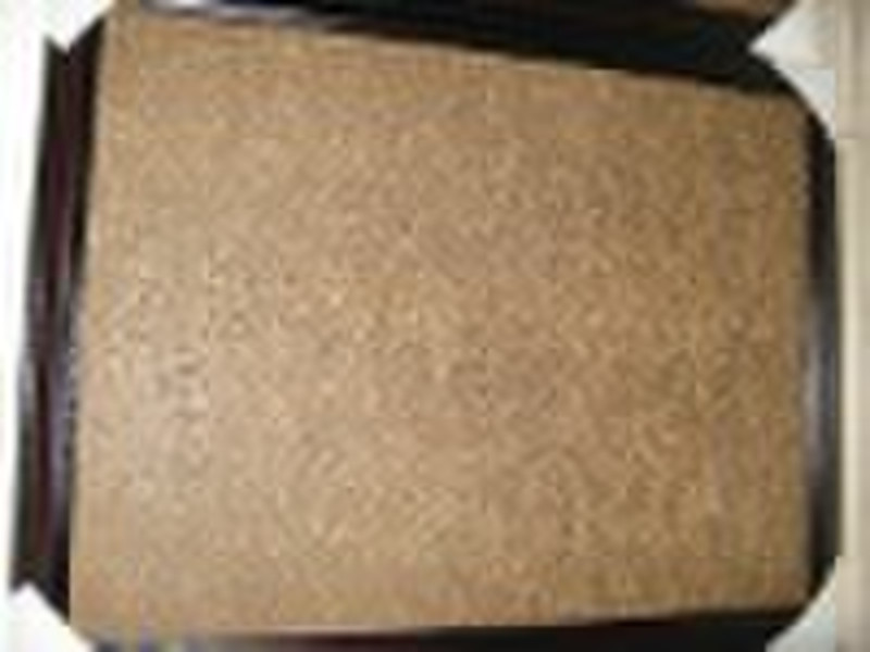 Embossed hardboard