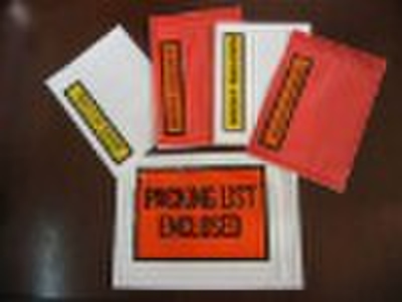 self-adhesive packing list envelope