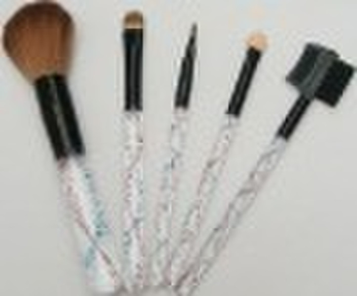 Mini-Make-up Pinsel mit Acrylgriff eingestellt