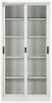 Glass sliding door cabinet