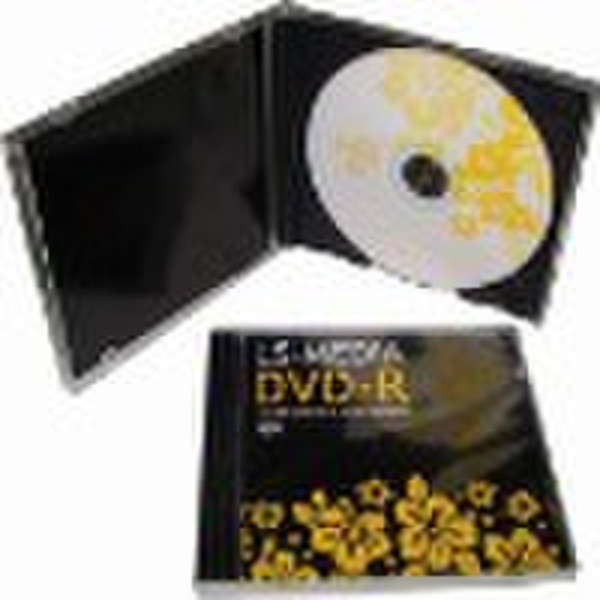 blank dvd + r  in jewel cd case