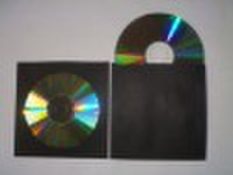 Black CD paper sleeve