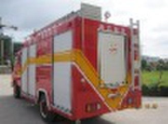 water tank fire fighting truck
